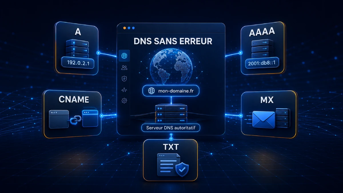 Illustration : Changer de DNS sur Windows 11 : Cloudflare, Google ou Quad9