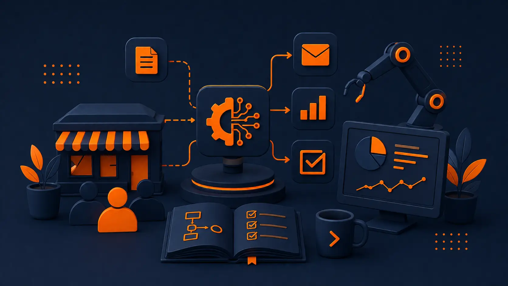 Illustration : Agence IA pour PME : Le Guide de l'Automatisation 2026