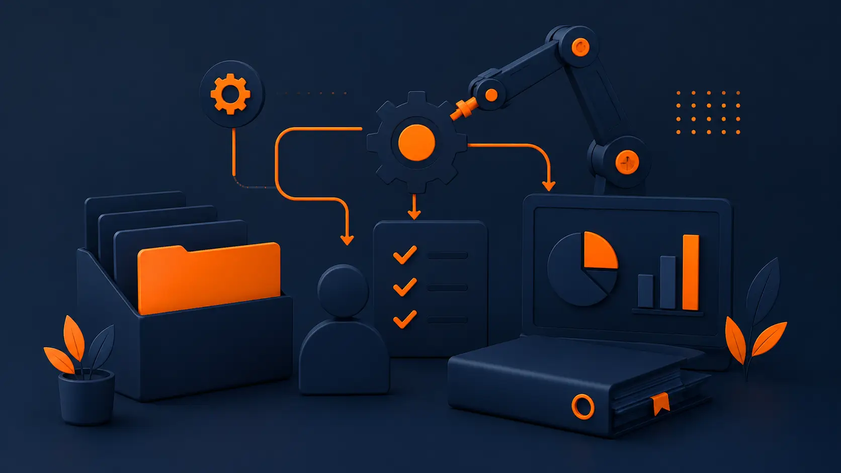 Illustration : L'Automatisation Administrative pour PME : Le Guide 2026