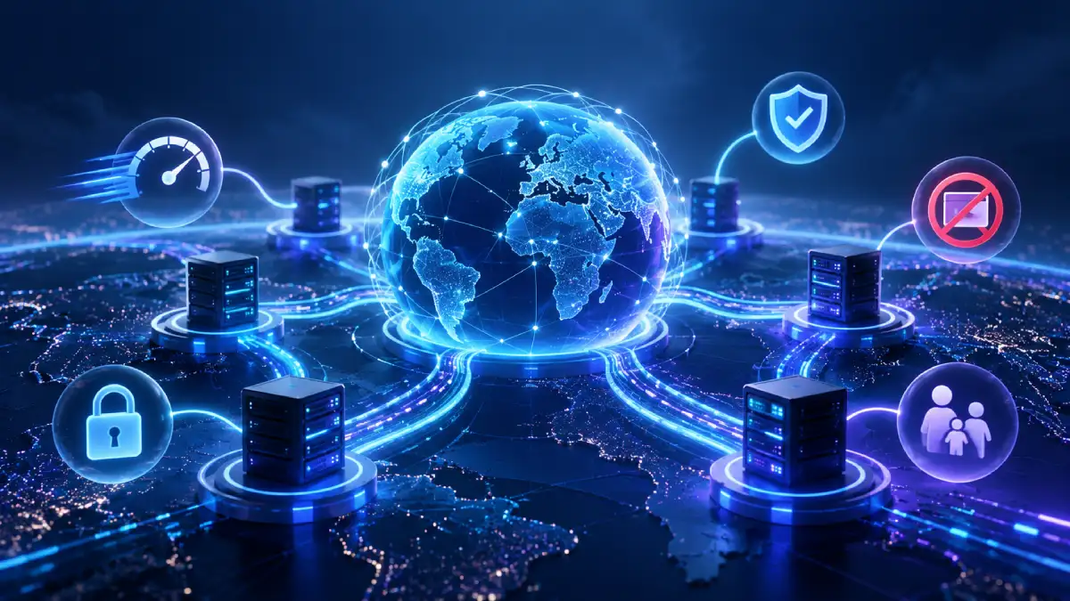 Illustration : Meilleurs DNS gratuits: liste, adresses IP et comparatif complet