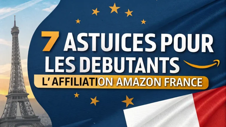 7 astuces pour les débutants l'Affiliation Amazon France