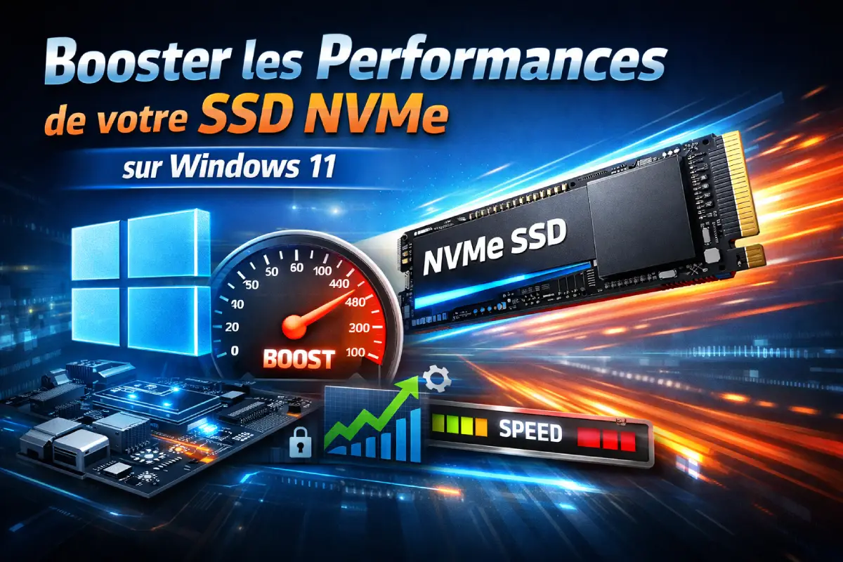Booster les Performances de votre SSD NVMe sur Windows 11