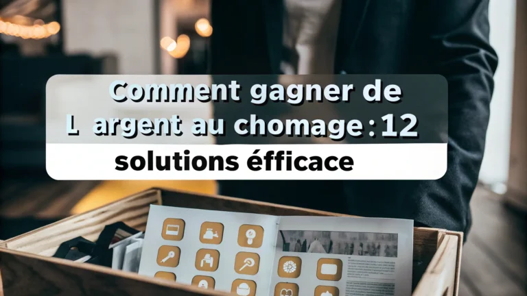 Comment gagner de l’argent au chômage: 12 solutions efficaces