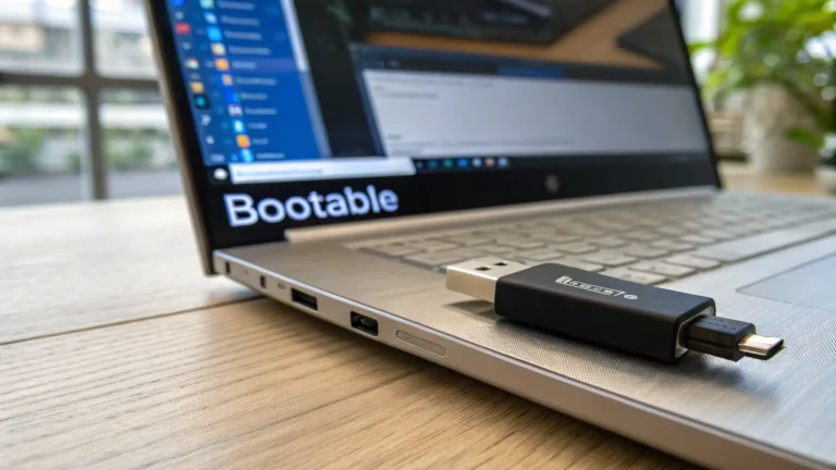 Créer votre clé USB bootable en commande