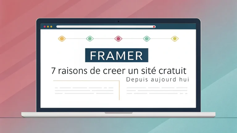Framer : 7 raisons de créer un site gratuit dès aujourd’hui