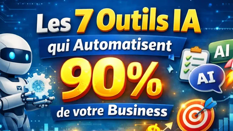 Les 7 Outils IA qui Automatisent 90% de votre Business