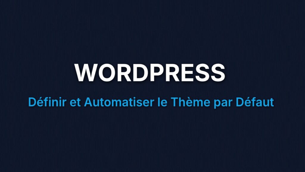Maîtrise Avancée de WordPress