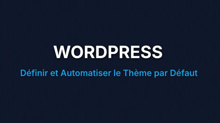 Maîtrise Avancée de WordPress