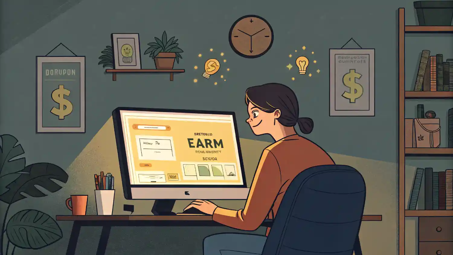 Pouvoir gagner de l'argent sur internet