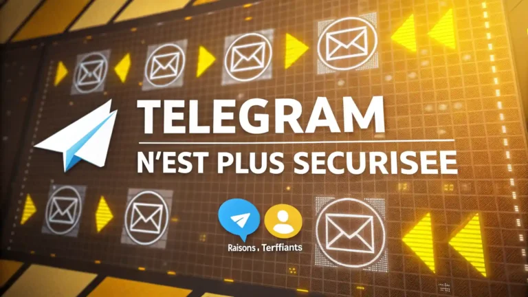 TELEGRAM n'est plus sécurisée