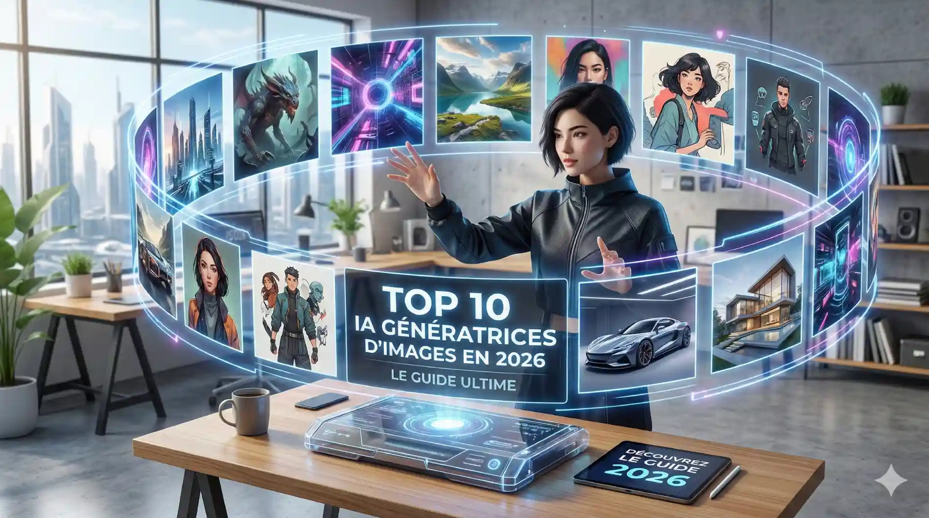 Top 10 des IA génératrices d'images