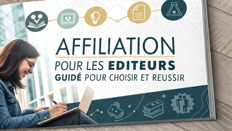 affiliation pour les éditeurs guide pour choisir et réussir