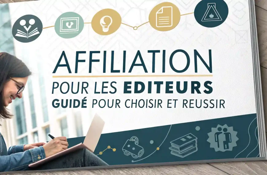 affiliation pour les éditeurs guide pour choisir et réussir