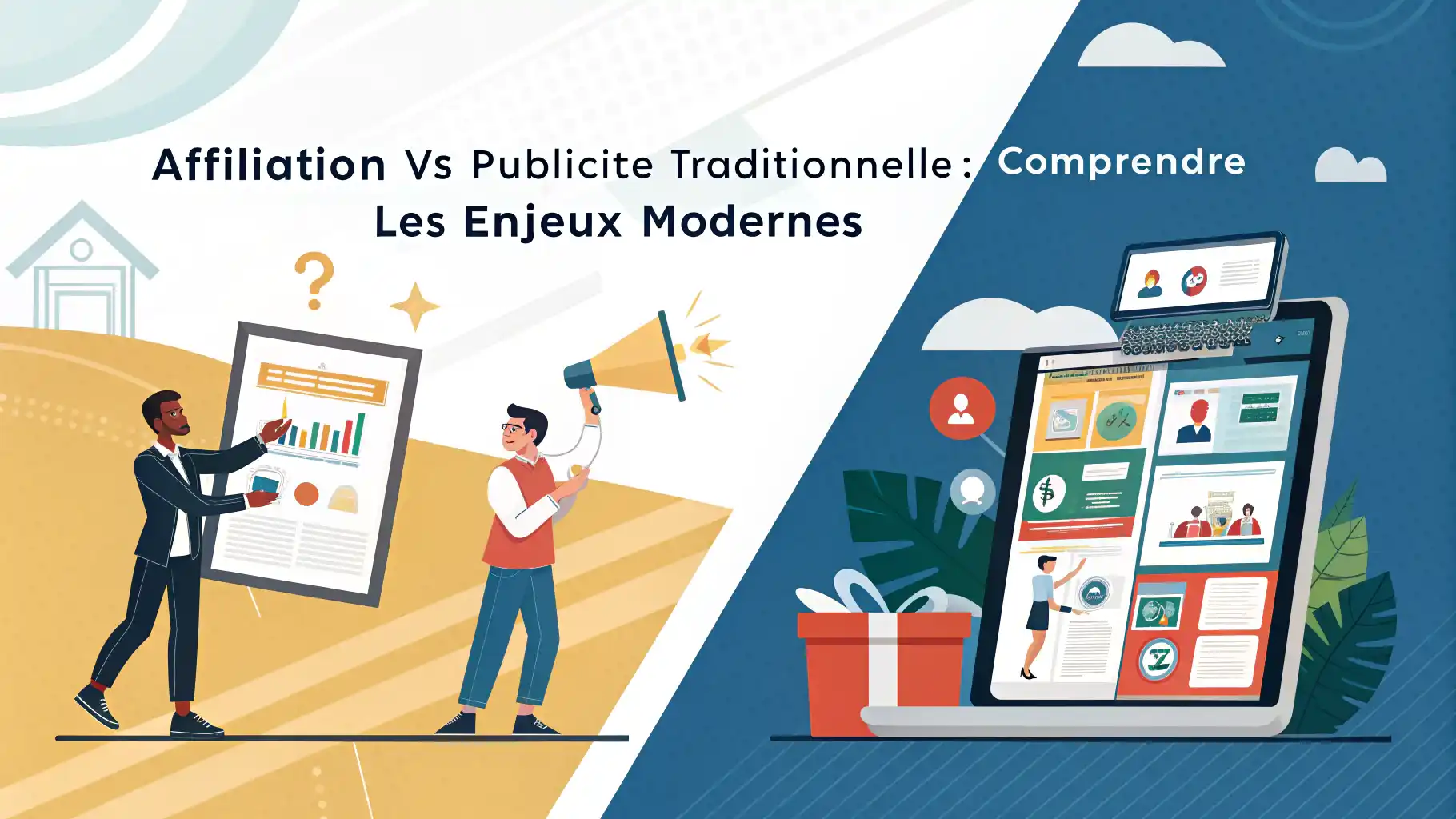 affiliation vs publicité traditionnelle