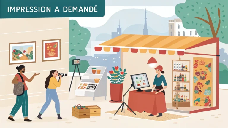 Top plateformes d'impression à la demande pour les artistes