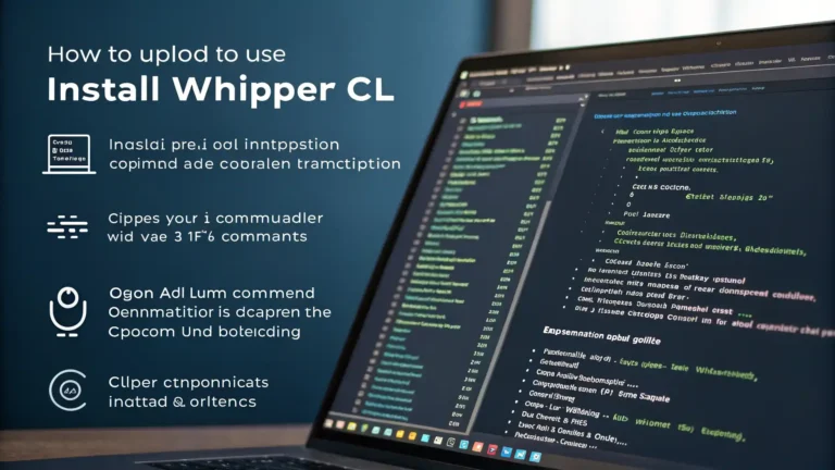 Installer et Utiliser Whisper CLI sur Linux