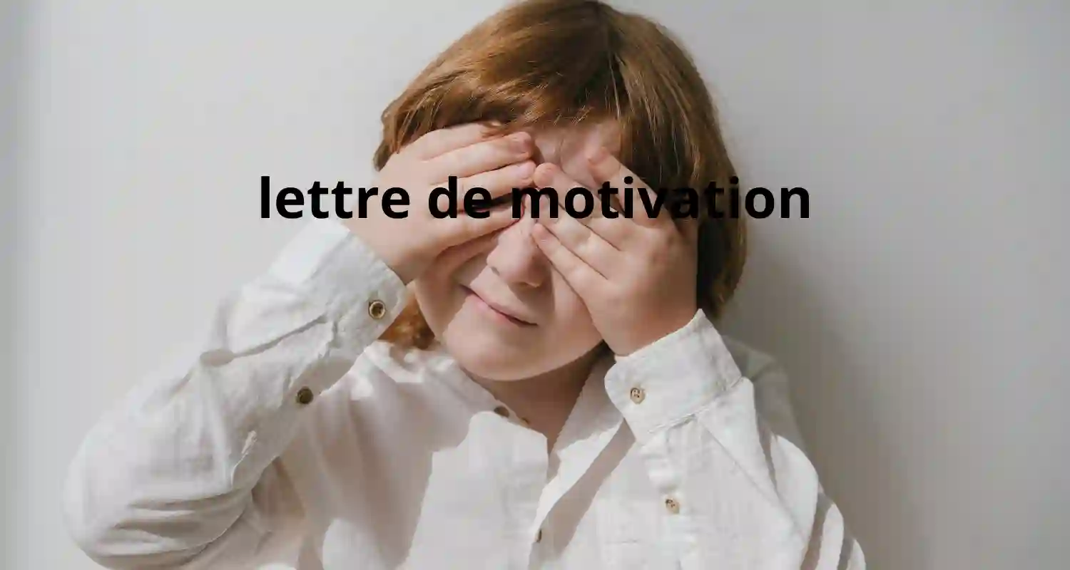 lettre de motivation